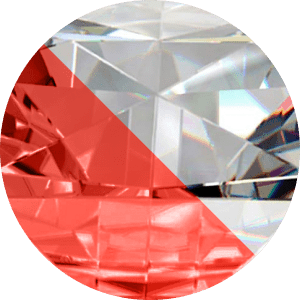 Rood / Transparant