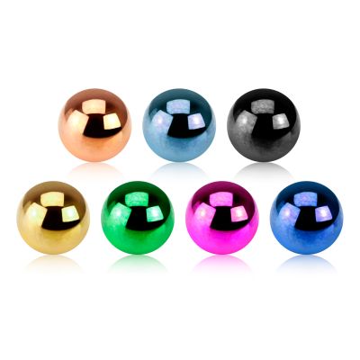Piercingballetje in vele kleuren